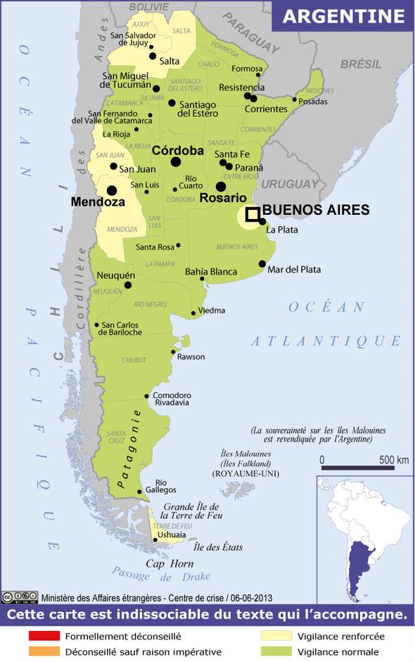 Consulter les conseils aux voyageurs de France Diplomatie