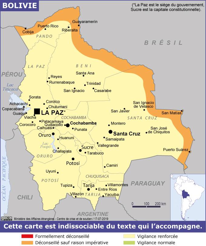 Consulter les conseils aux voyageurs de France Diplomatie