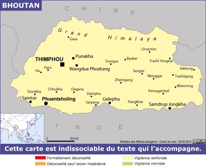 Consulter les conseils aux voyageurs de France Diplomatie