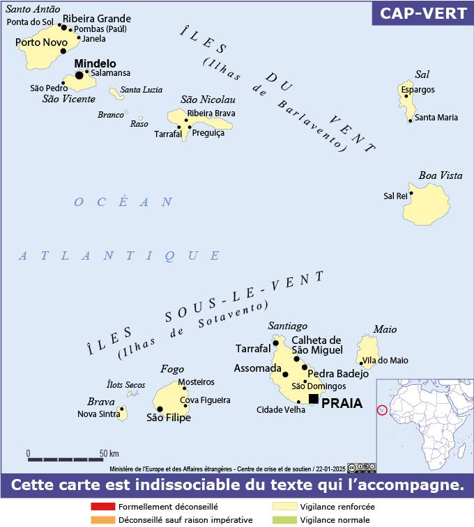 Consulter les conseils aux voyageurs de France Diplomatie