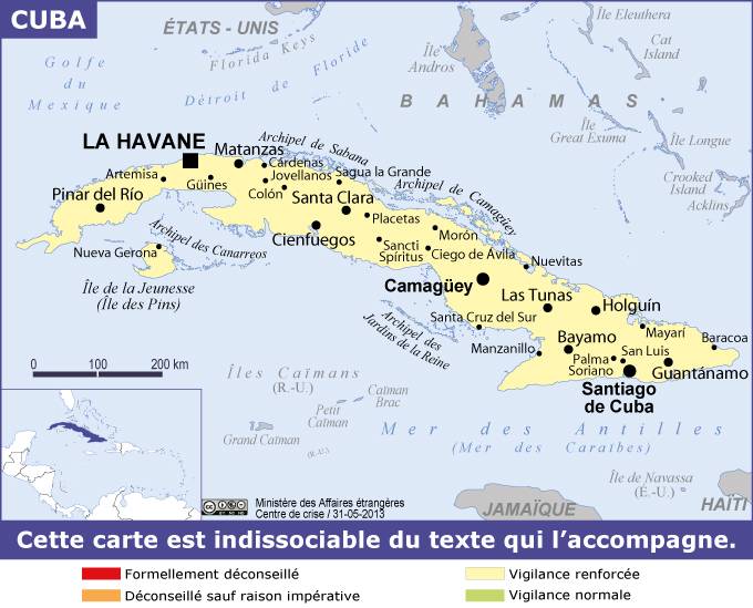 Consulter les conseils aux voyageurs de France Diplomatie