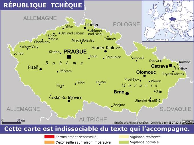 Consulter les conseils aux voyageurs de France Diplomatie