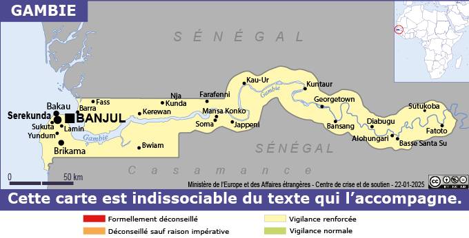 Consulter les conseils aux voyageurs de France Diplomatie