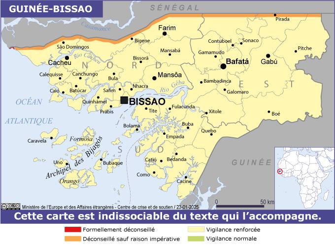 Consulter les conseils aux voyageurs de France Diplomatie