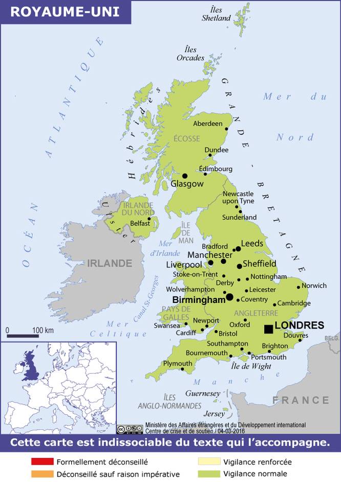 Consulter les conseils aux voyageurs de France Diplomatie