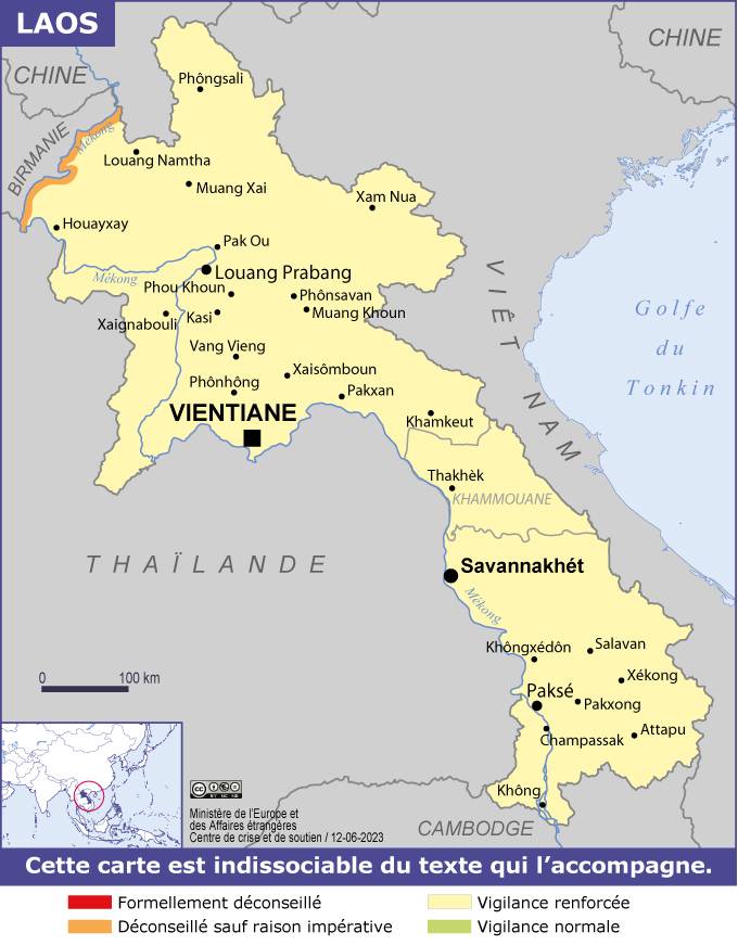 Consulter les conseils aux voyageurs de France Diplomatie