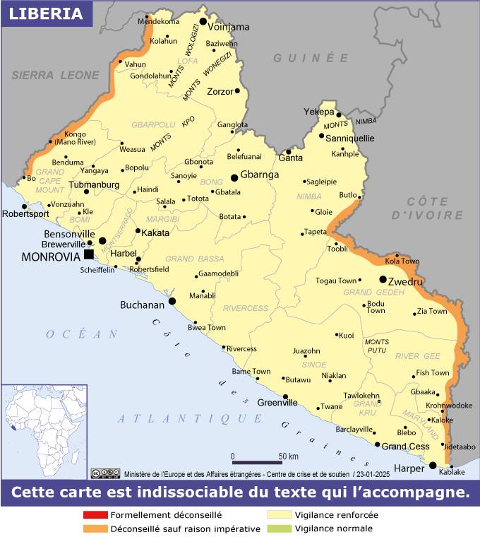 Consulter les conseils aux voyageurs de France Diplomatie