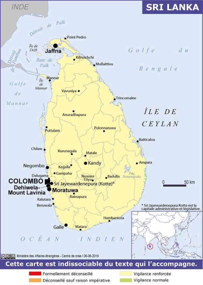 Consulter les conseils aux voyageurs de France Diplomatie