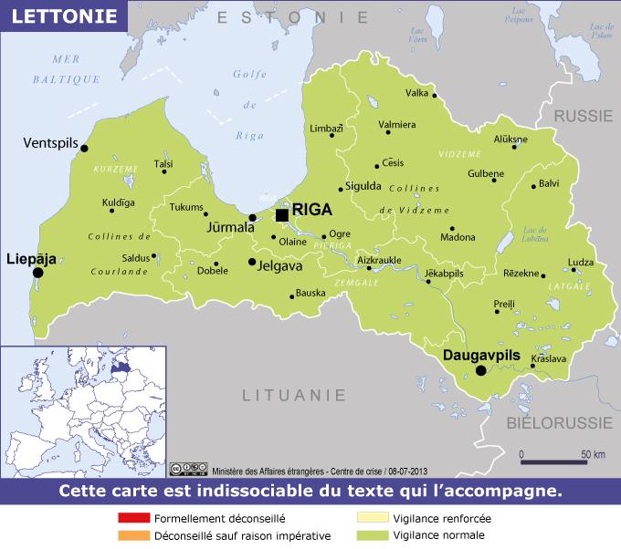 Consulter les conseils aux voyageurs de France Diplomatie