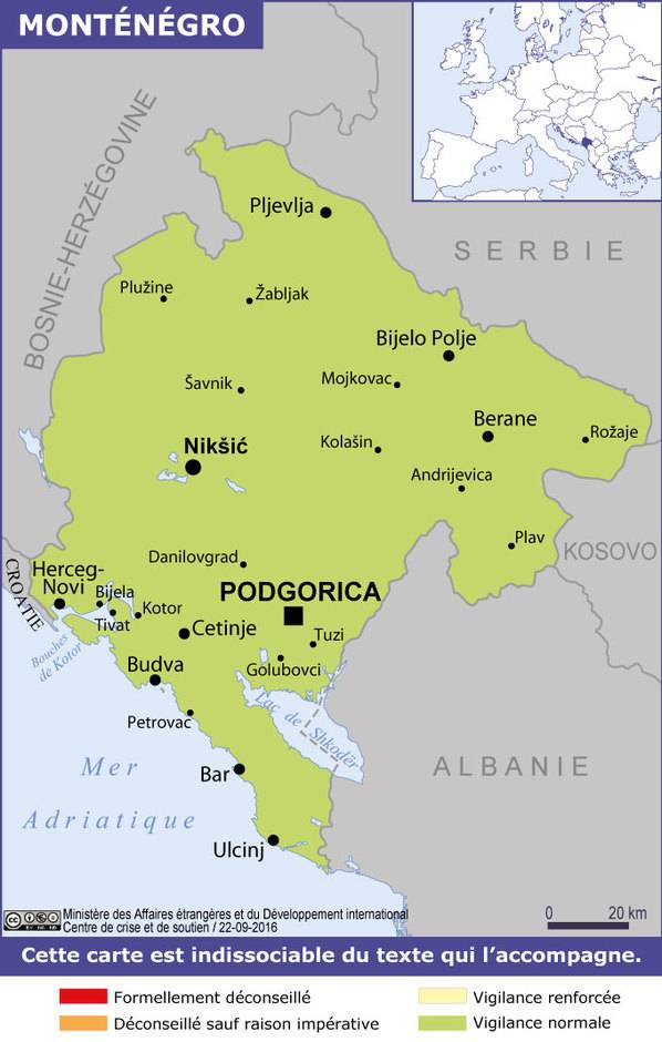 Consulter les conseils aux voyageurs de France Diplomatie