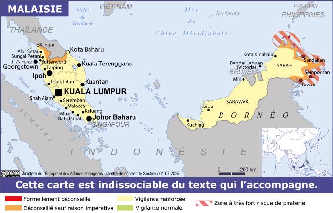 Consulter les conseils aux voyageurs de France Diplomatie