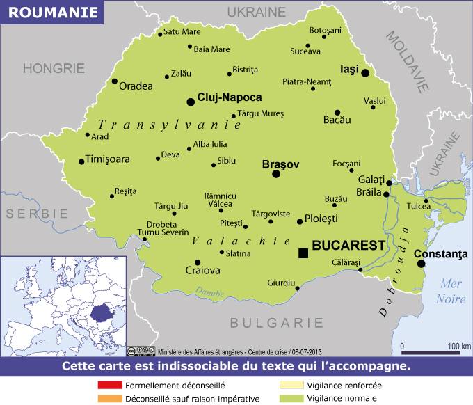 Consulter les conseils aux voyageurs de France Diplomatie