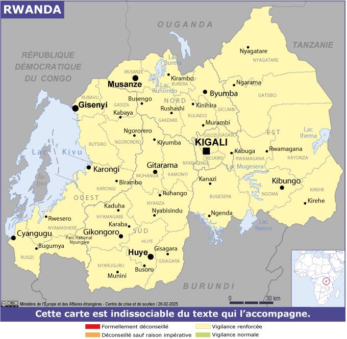 Consulter les conseils aux voyageurs de France Diplomatie