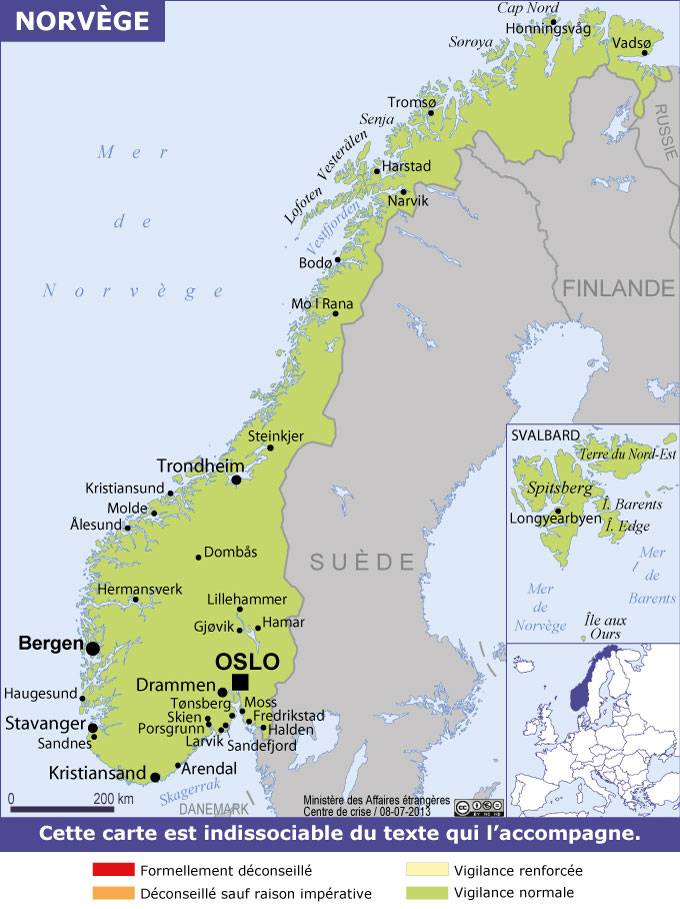 Consulter les conseils aux voyageurs de France Diplomatie