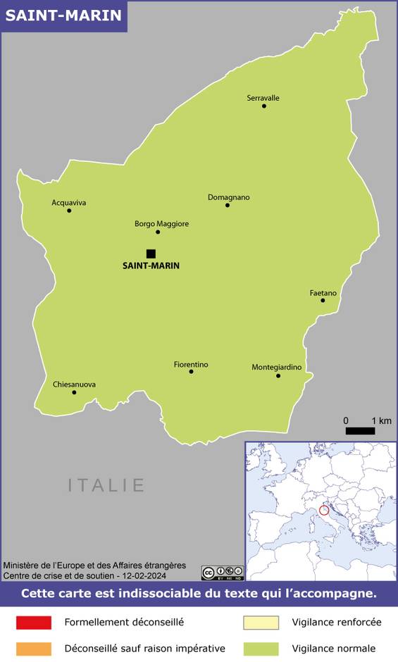 Consulter les conseils aux voyageurs de France Diplomatie