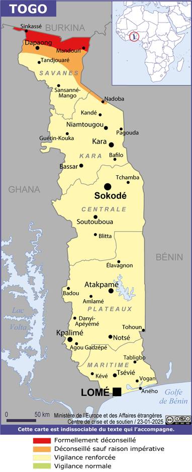 Consulter les conseils aux voyageurs de France Diplomatie