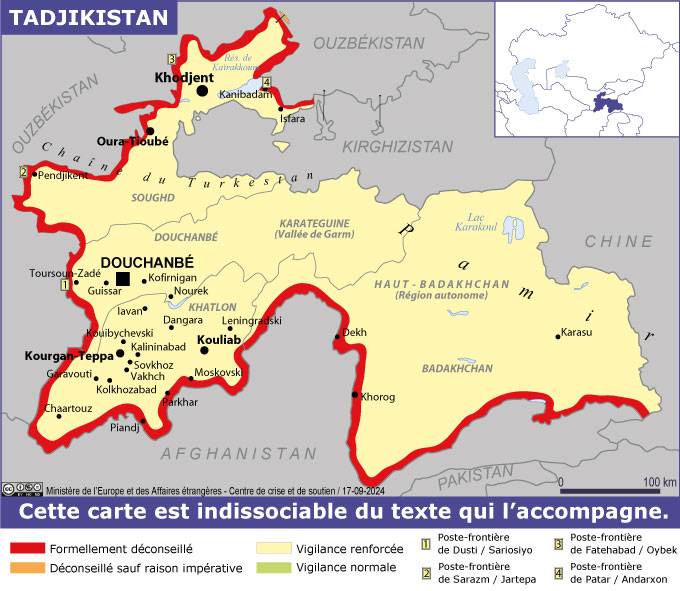 Consulter les conseils aux voyageurs de France Diplomatie