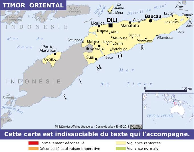 Consulter les conseils aux voyageurs de France Diplomatie