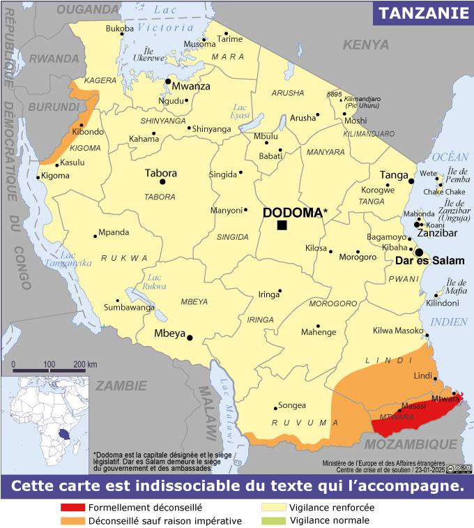 Consulter les conseils aux voyageurs de France Diplomatie